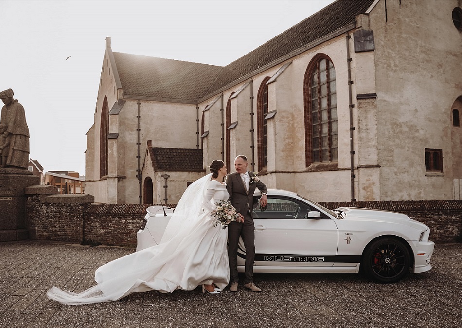 trouwjurk van pronovias foto door fens foto's