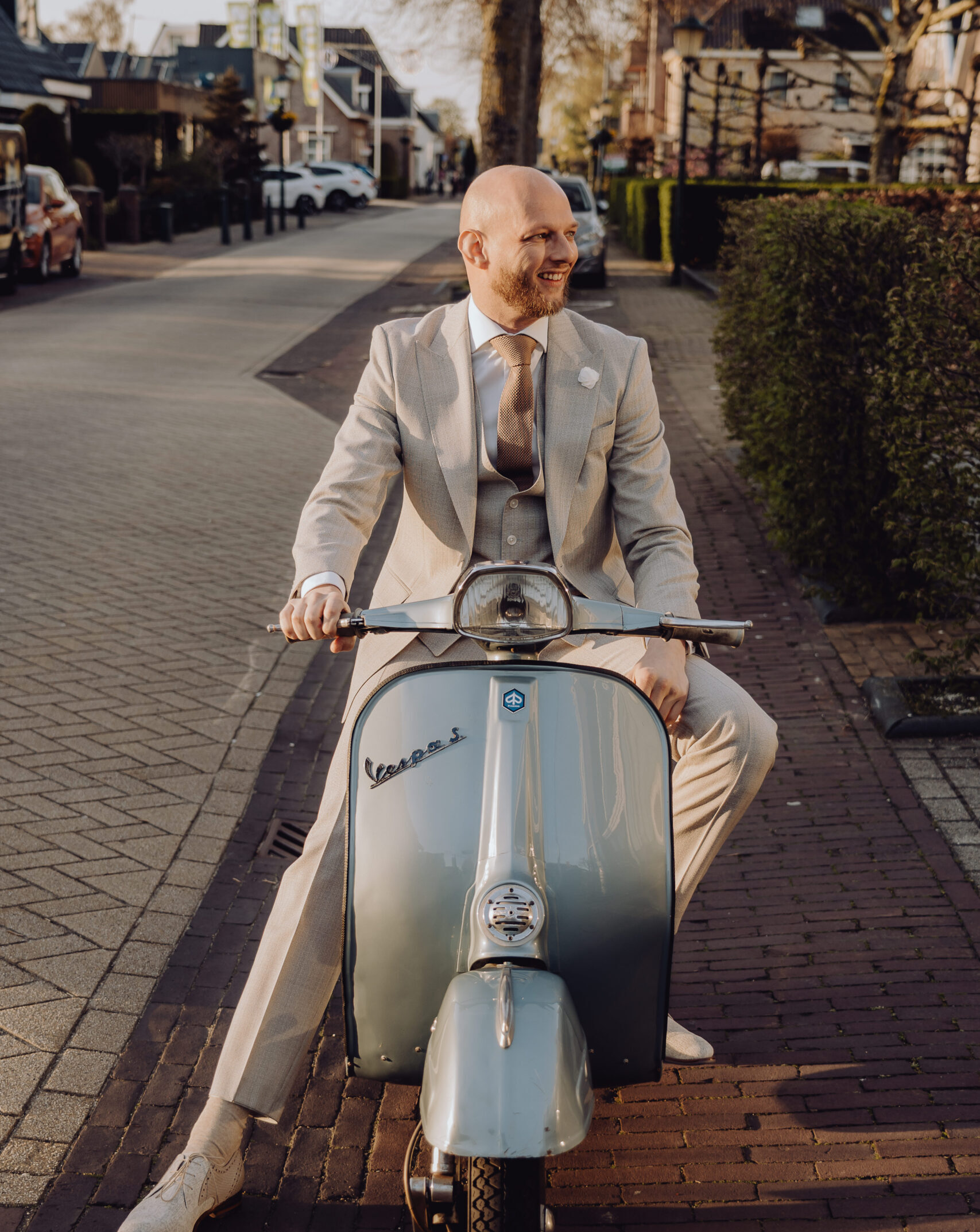Bruidsshow Atelier Speksnijder bruidegom
